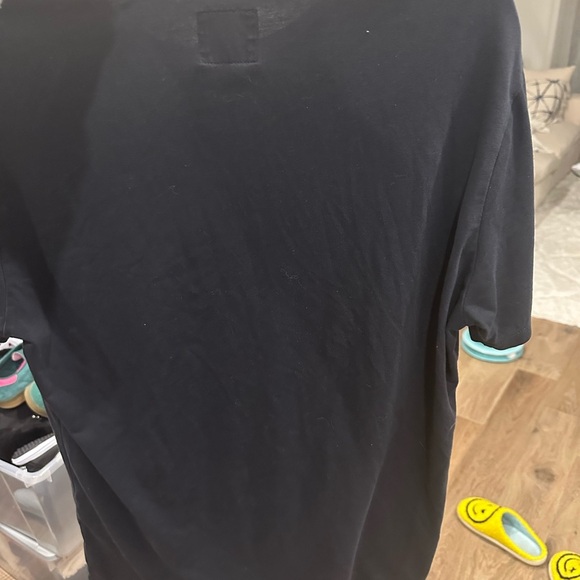 Black Cuts Elongated Men’s Tee size M - Picture 3 of 4